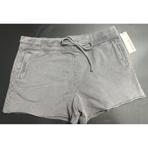 Lacausa NWT Dakota Gray Lounge/Sleep Shorts with Pockets Drawstring Waist Large‎
